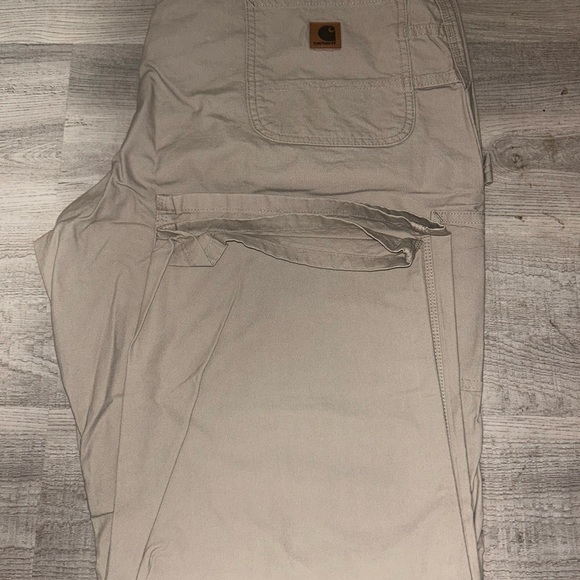 Carhartt orginal fit Canvas work dungaree - Picture 2 of 4